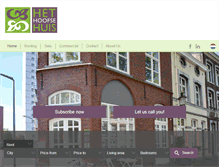 Tablet Screenshot of hethoofsehuis.nl